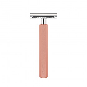 Aparat de ras clasic Safety Razor cu maner din aluminiu anodizat si piaptan inchis Muehle Hexagon R HXG SUNRISE SR